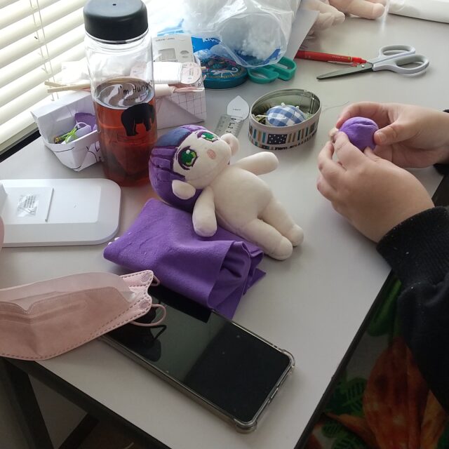 ハンドメイド　制作中